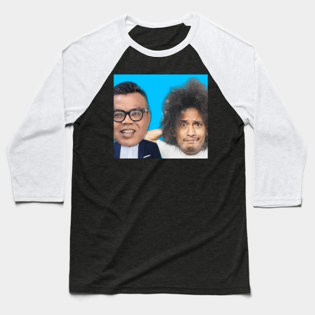 NGABDUR PODCAST CING ABDEL DAN ABDUR Baseball T-Shirt by Ngab Dur Podcast